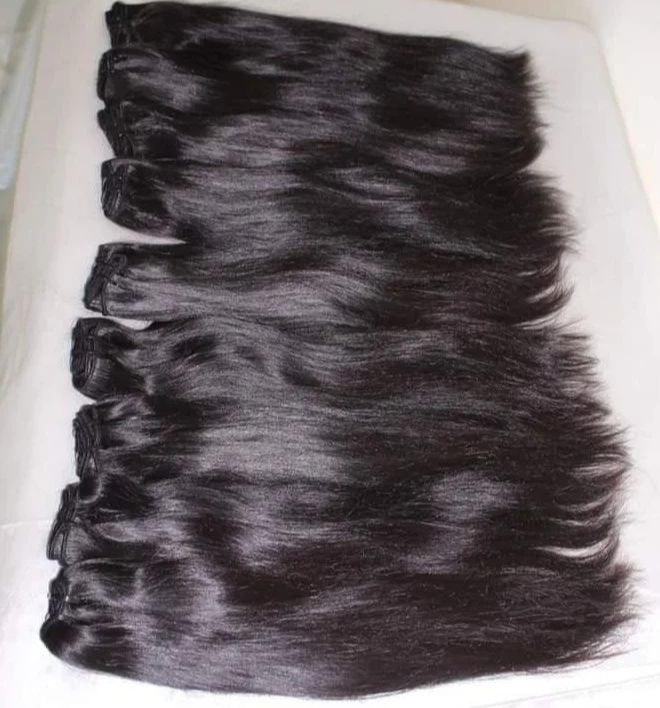 𝗥𝗮𝘄 𝗜𝗻𝗱𝗶𝗮𝗻 𝗦𝘁𝗿𝗮𝗶𝗴𝗵𝘁 𝗪𝗲𝗳𝘁 𝗛𝗮𝗶𝗿 𝟯 𝗣𝗰𝘀