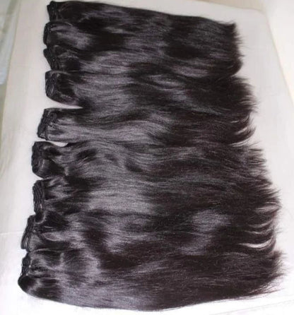 𝗥𝗮𝘄 𝗜𝗻𝗱𝗶𝗮𝗻 𝗦𝘁𝗿𝗮𝗶𝗴𝗵𝘁 𝗪𝗲𝗳𝘁 𝗛𝗮𝗶𝗿 𝟯 𝗣𝗰𝘀